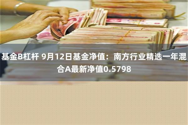 基金B杠杆 9月12日基金净值：南方行业精选一年混合A最新净值0.5798