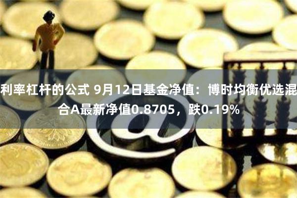 利率杠杆的公式 9月12日基金净值：博时均衡优选混合A最新净值0.8705，跌0.19%